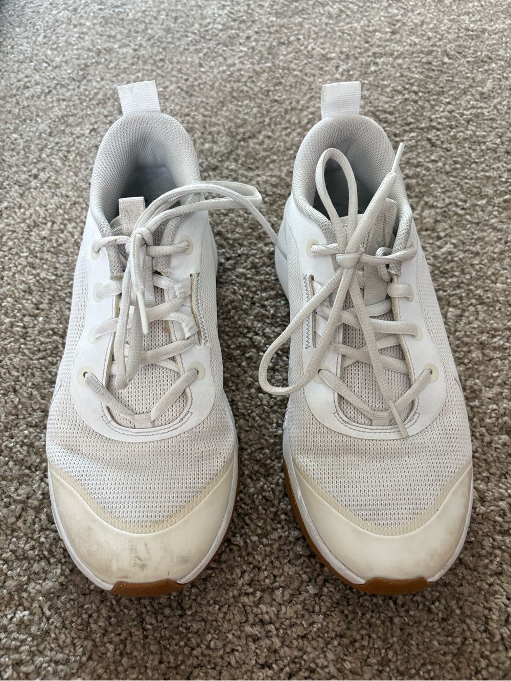 Nike Girls White Cross Training Sneakers